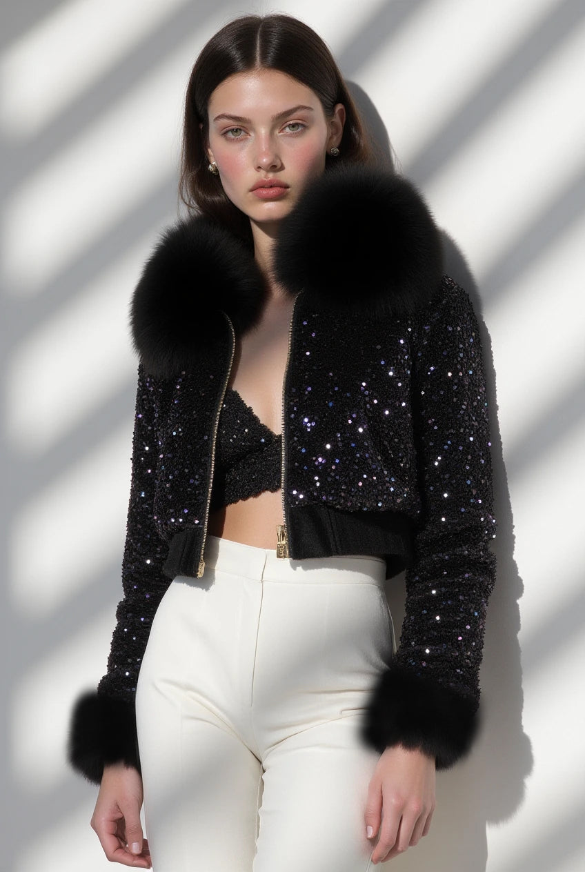 Manuela Black Bomber