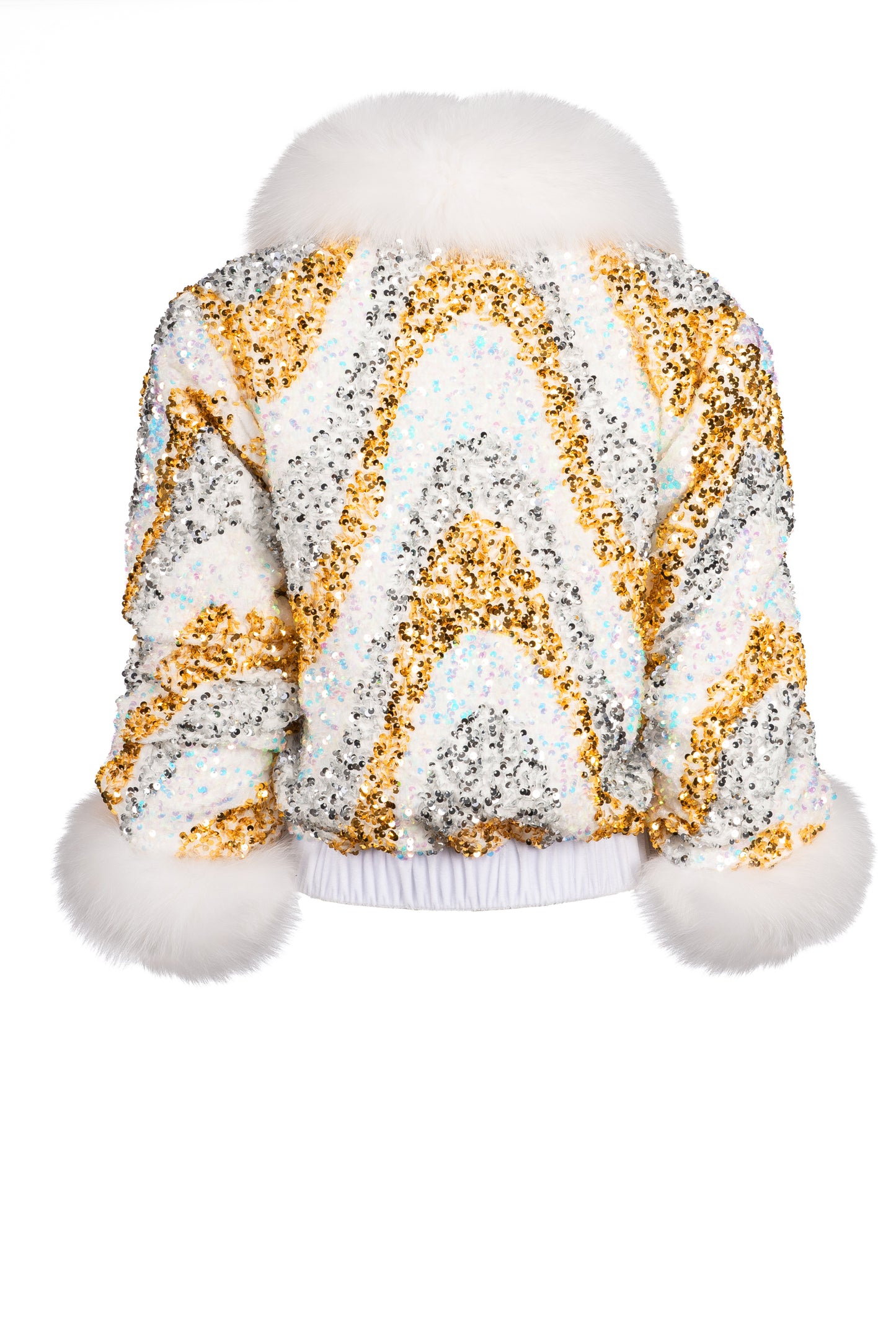 Manuela White Bomber