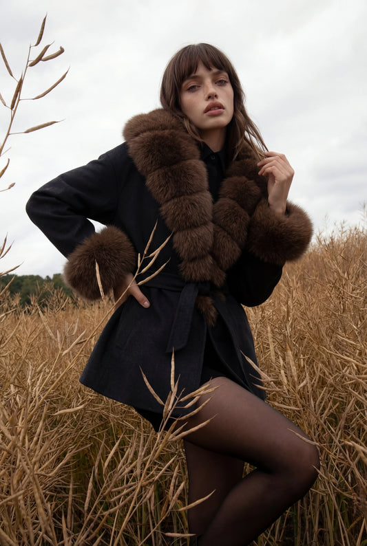 Ofelia Fox Fur Coat