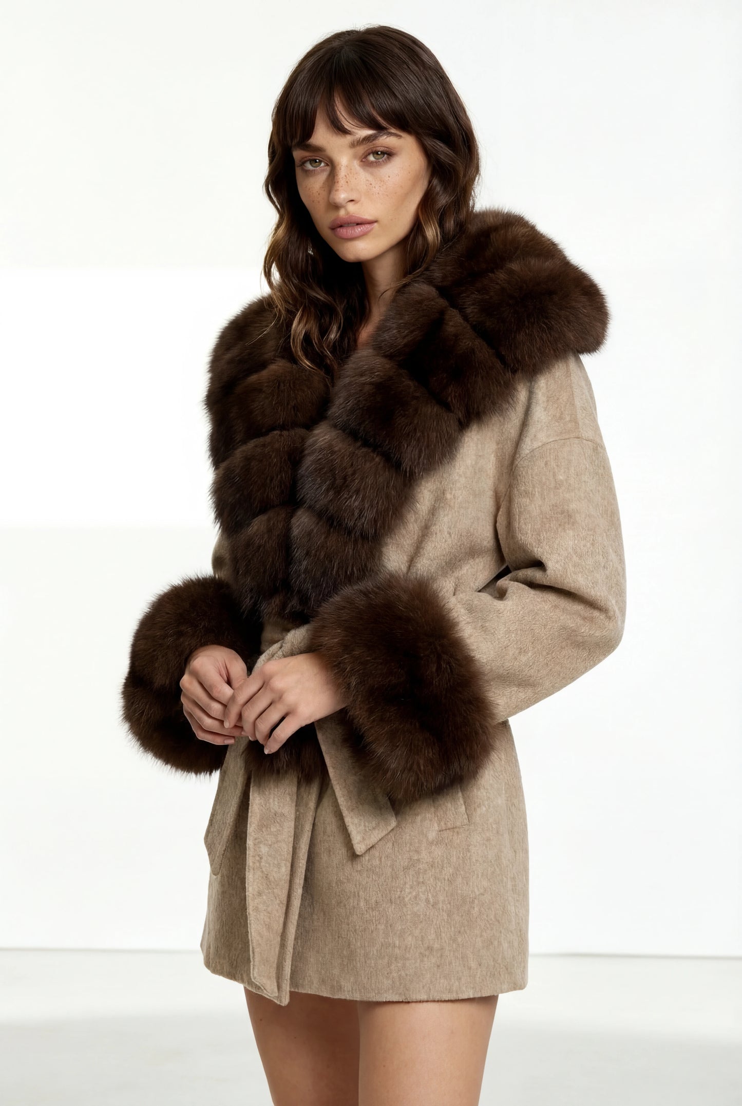 Ofelia Fox Fur Coat