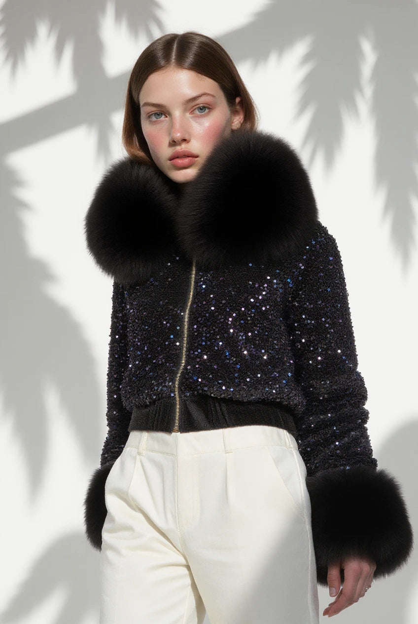 Manuela Black Bomber