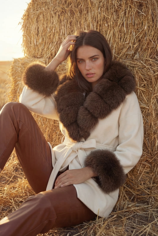 Ofelia Fox Fur Coat