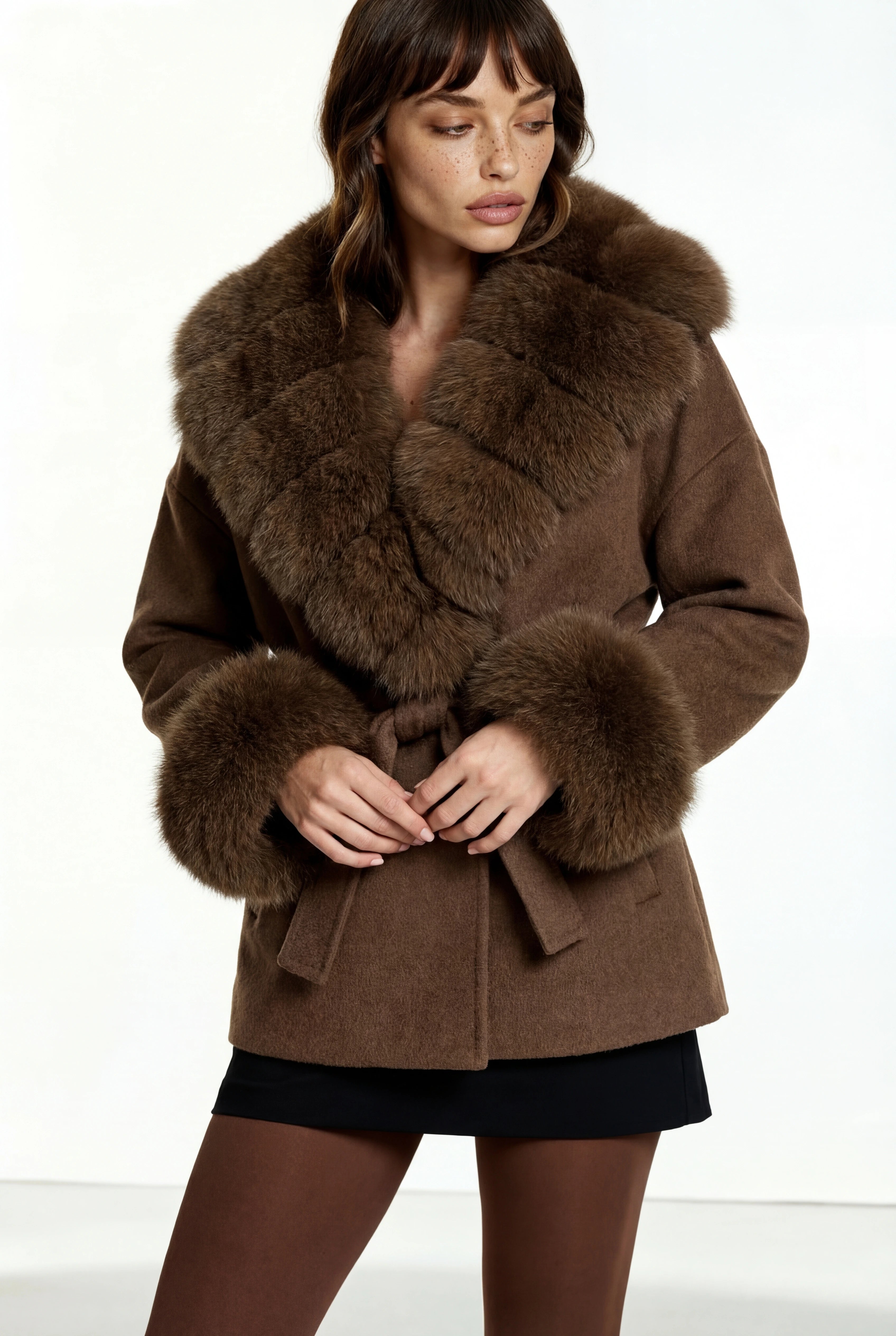 Ofelia Fox Fur Coat