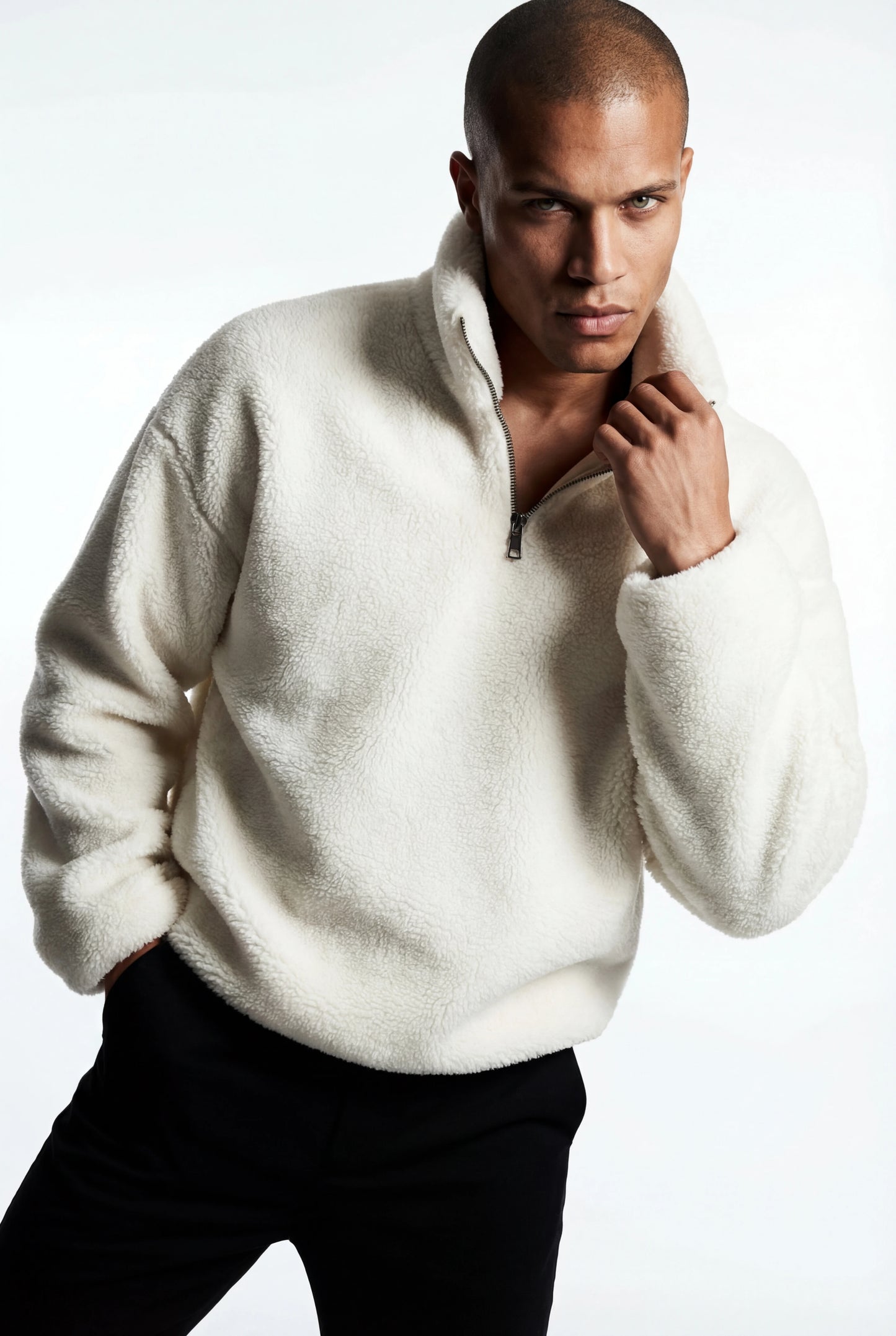 Frost Lynx White Sweater