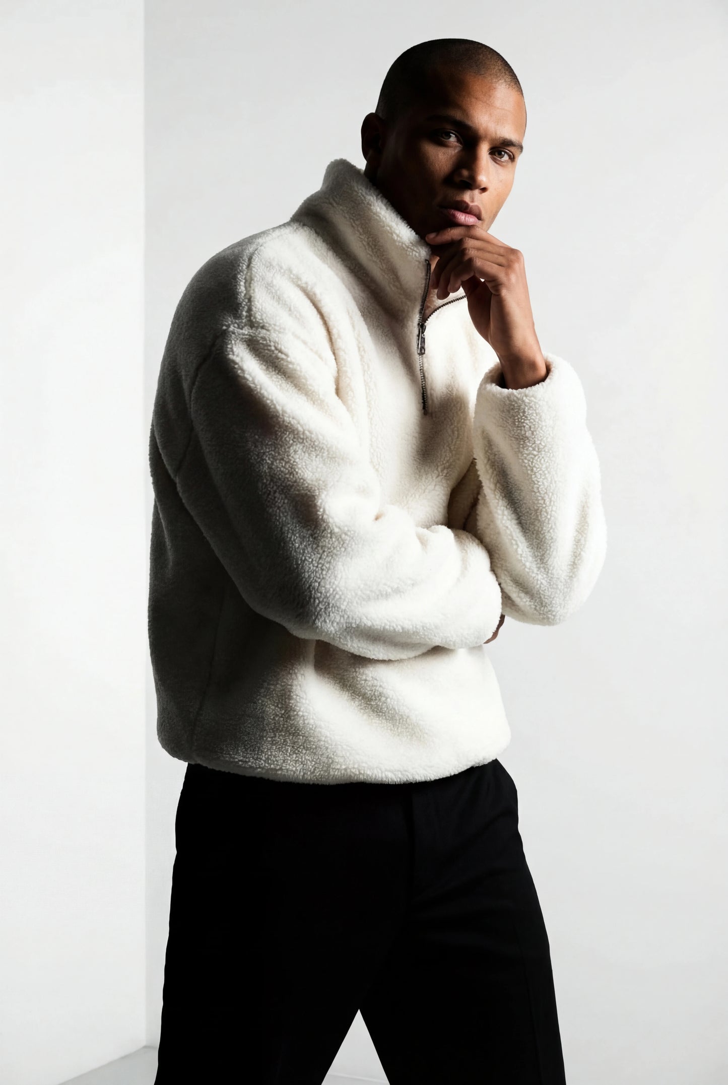 Frost Lynx White Sweater