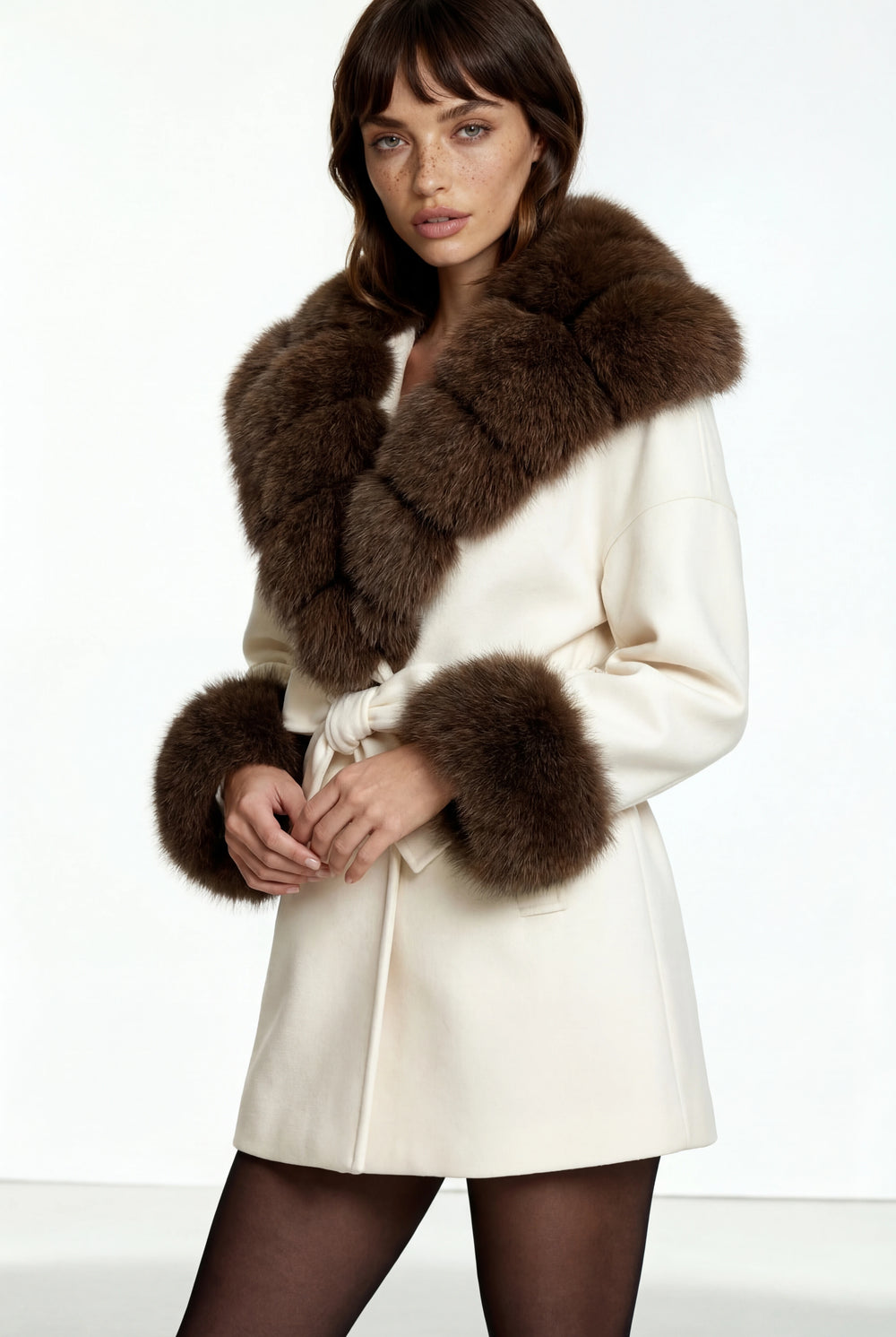 Ofelia Fox Fur Coat