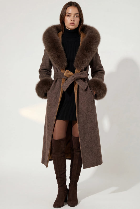 Mara Brown Coat