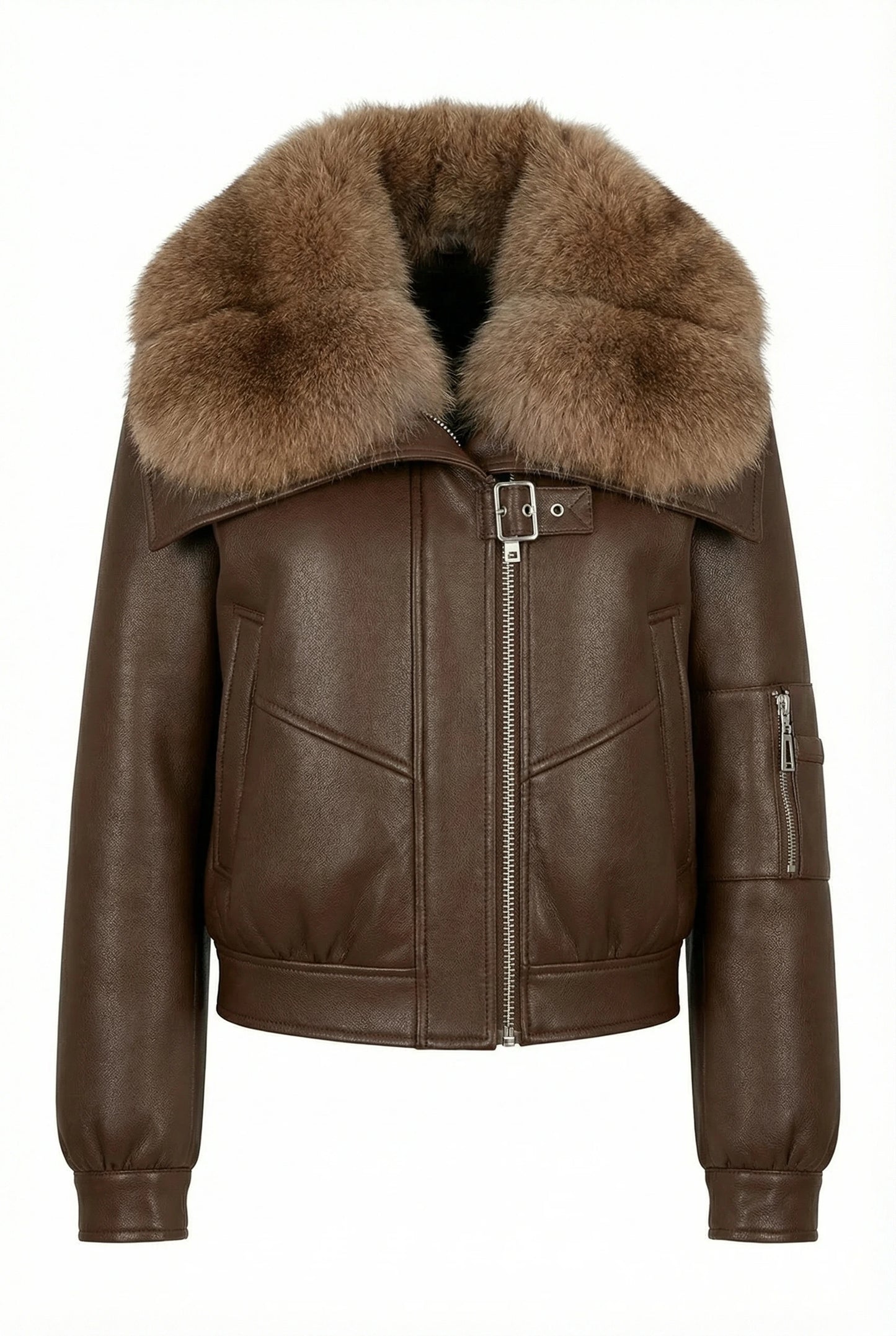 Montechiaro Fox Fur Jacket