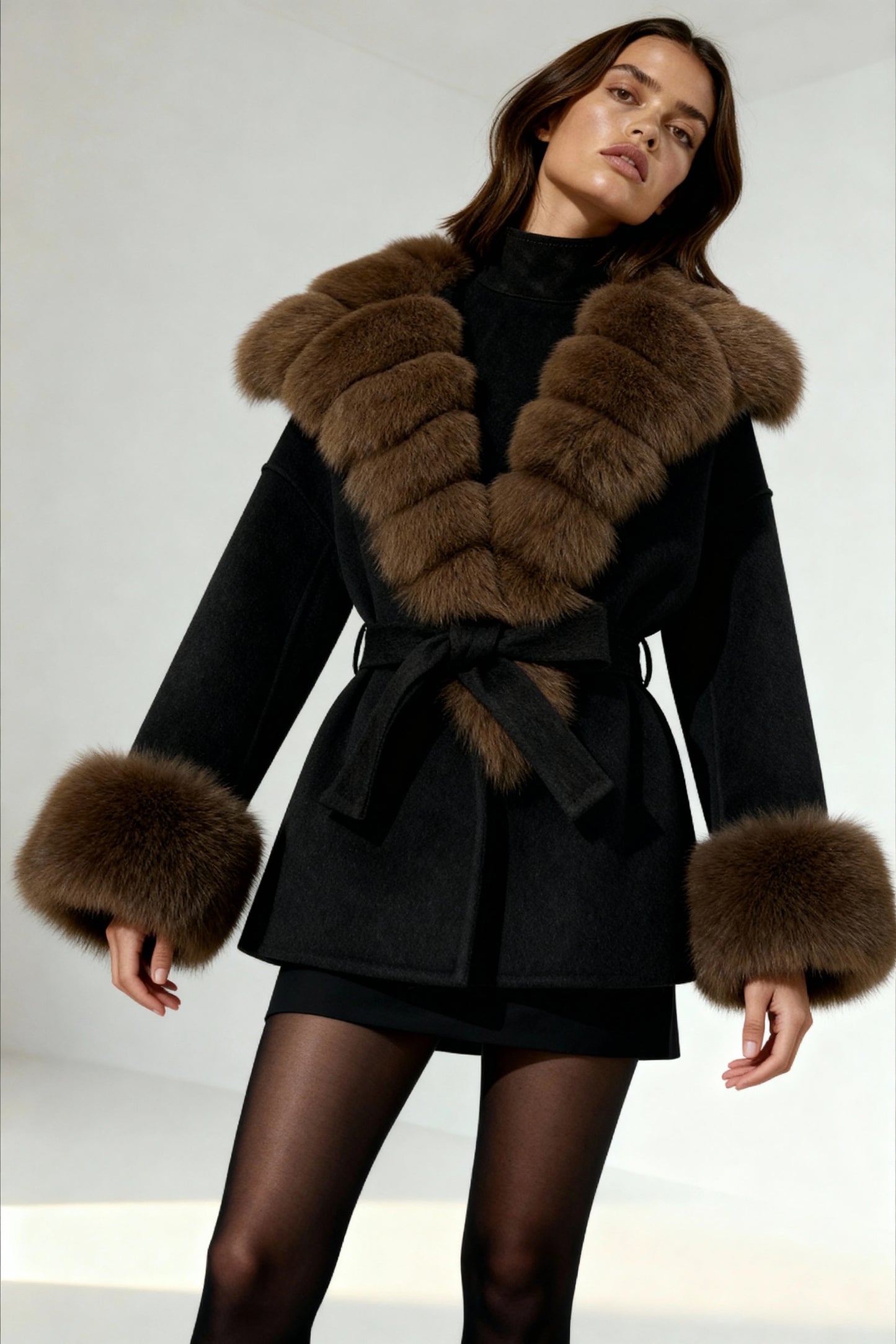 Ofelia Fox Fur Coat