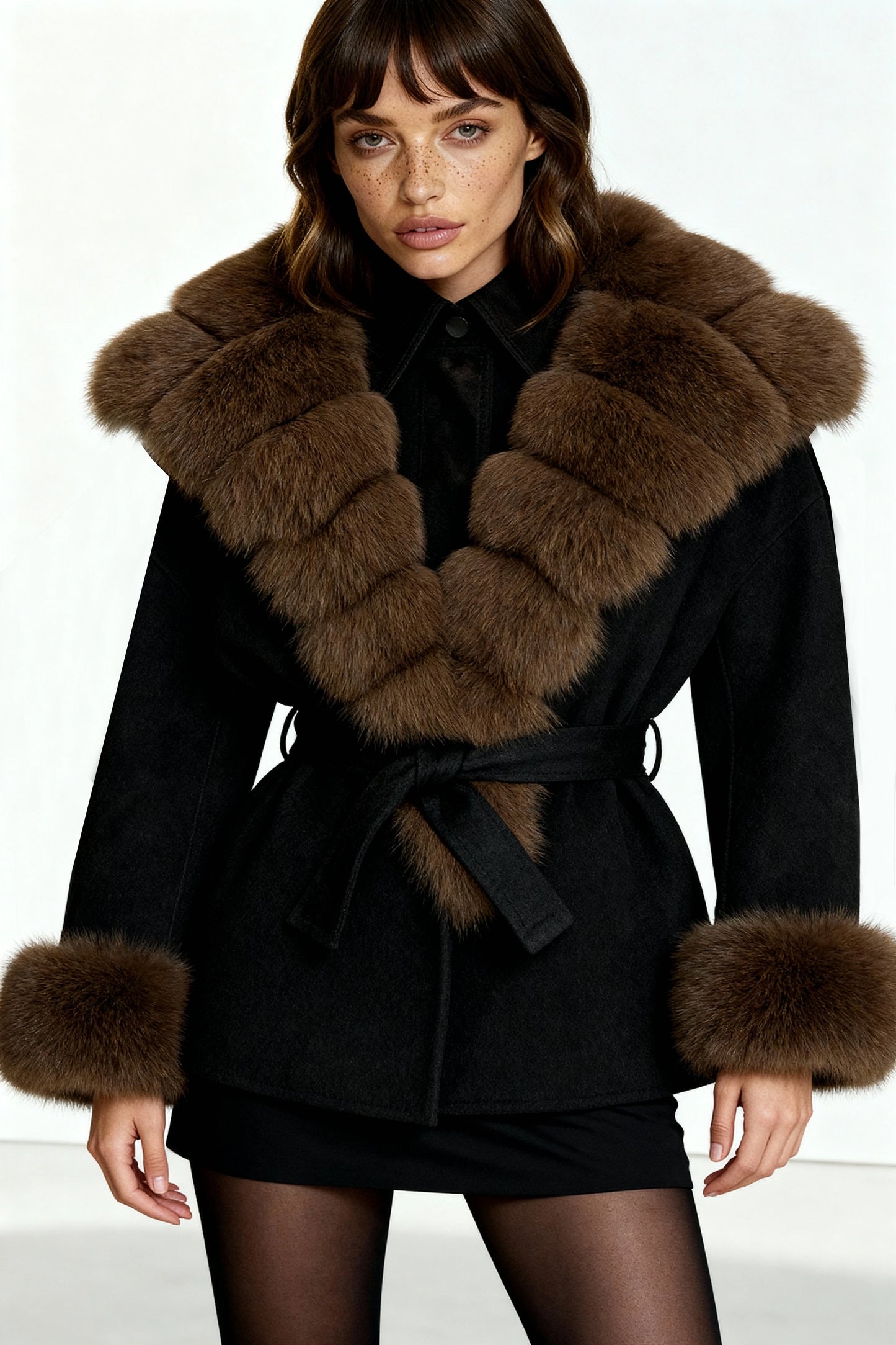 Ofelia Fox Fur Coat