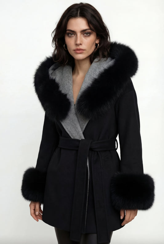 Montalcino Fox Fur Jacket