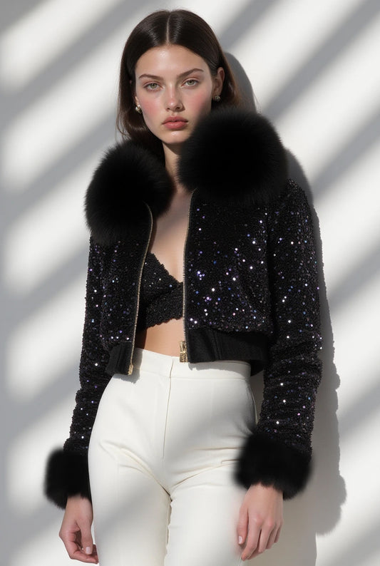 Manuela Black Bomber