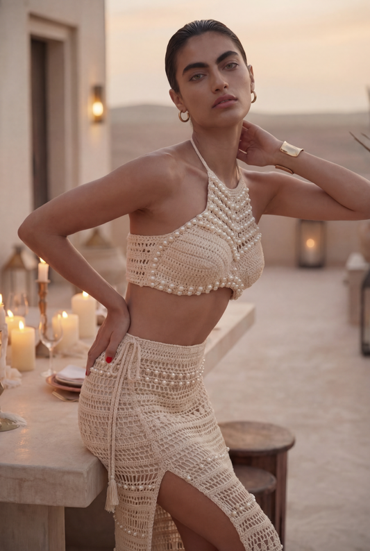 Desert Glow Off White Set