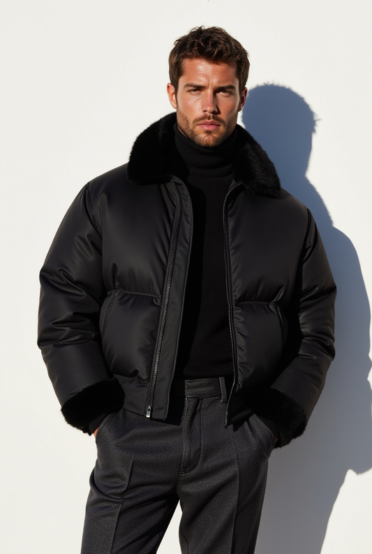TuttoNero Puffer