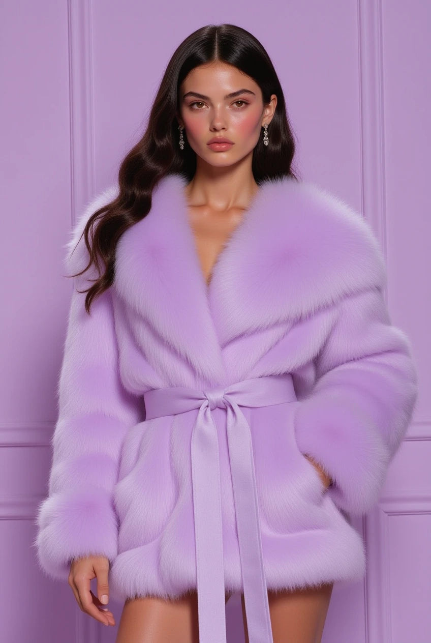 Lavender Whip Robe