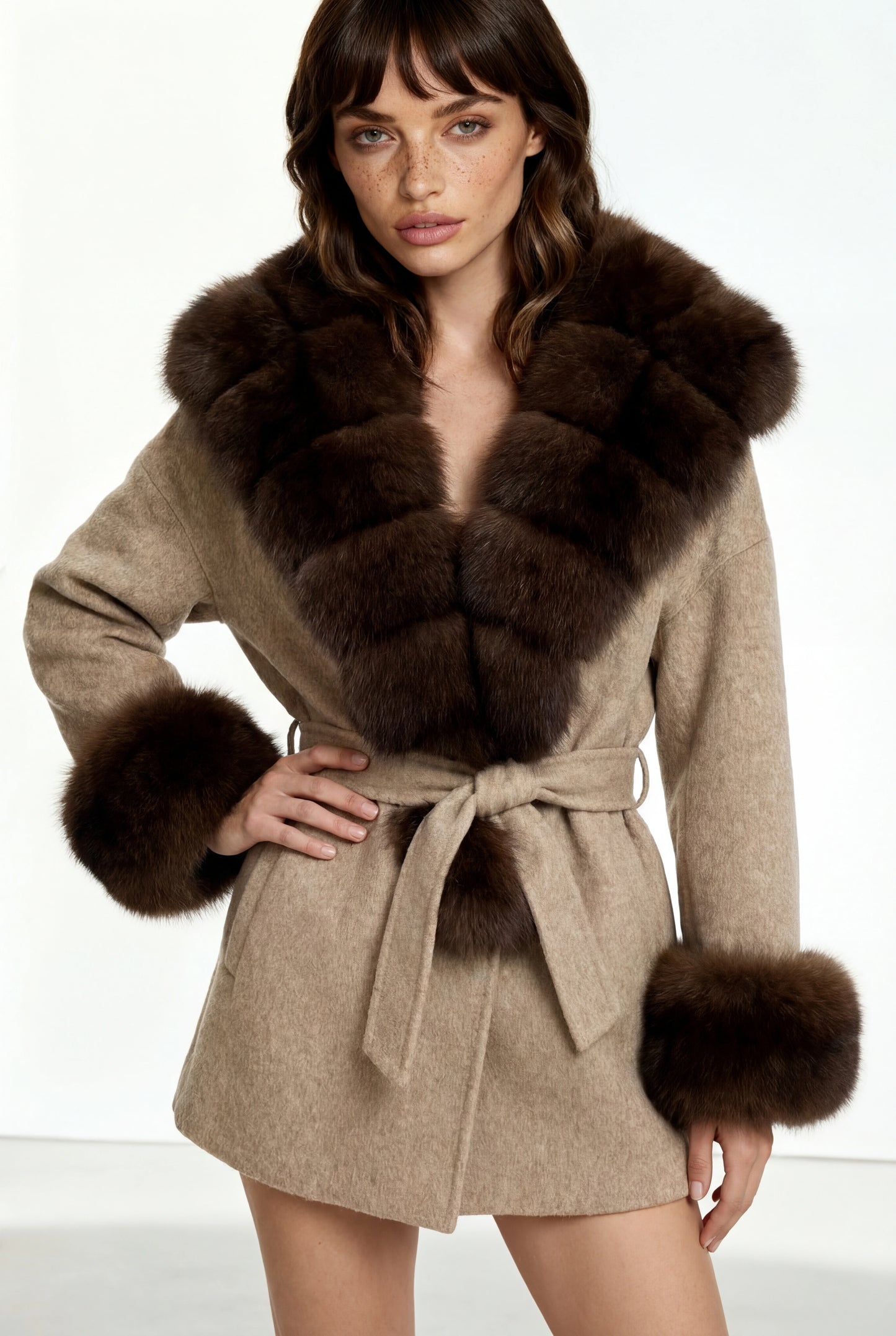 Ofelia Fox Fur Coat
