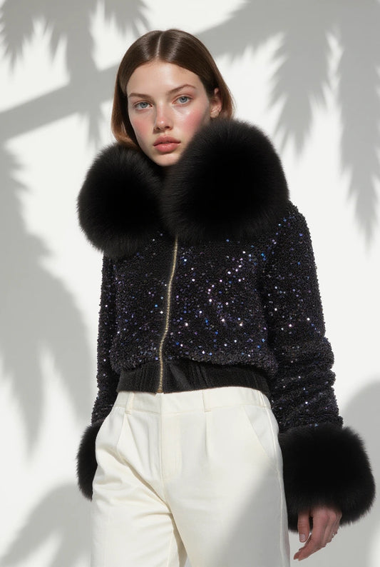 Manuela Black Bomber