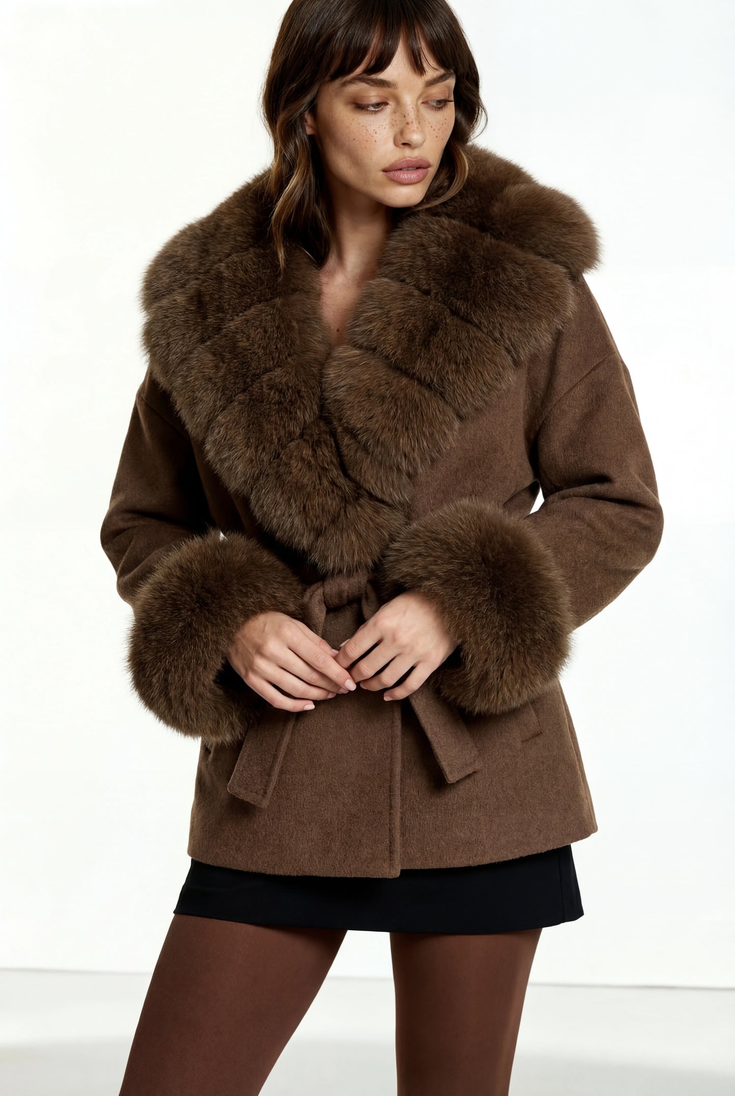 Ofelia Fox Fur Coat