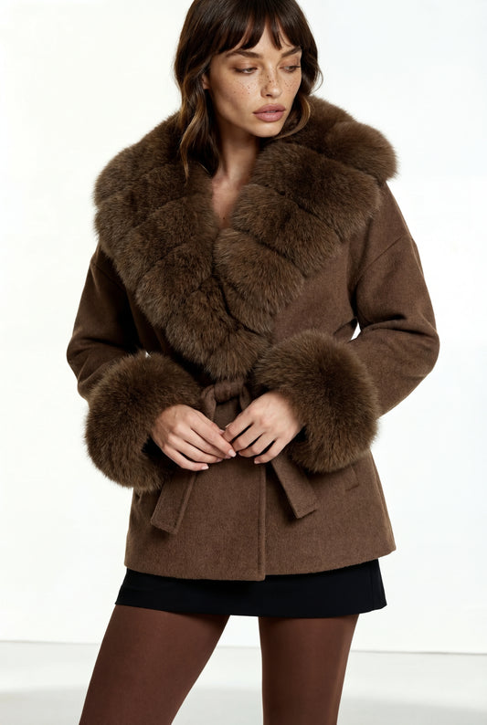 Ofelia Fox Fur Coat