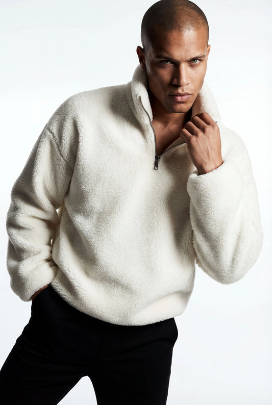 Frost Lynx White Sweater