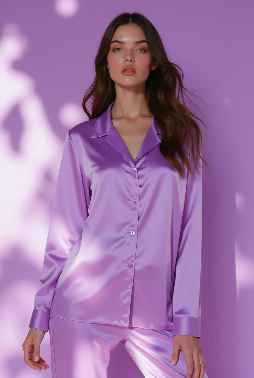 Lavender Whip Pajamas