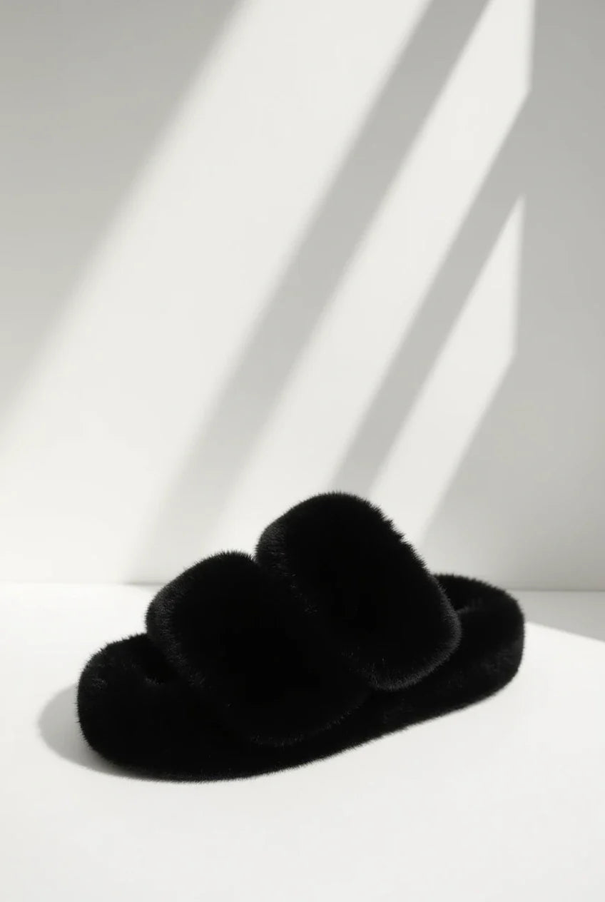 Black Slippers