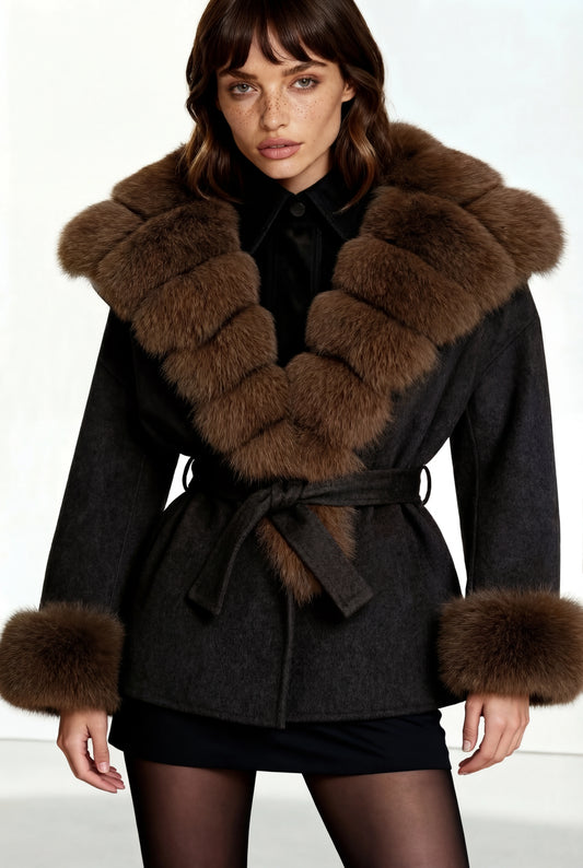 Ofelia Fox Fur Coat