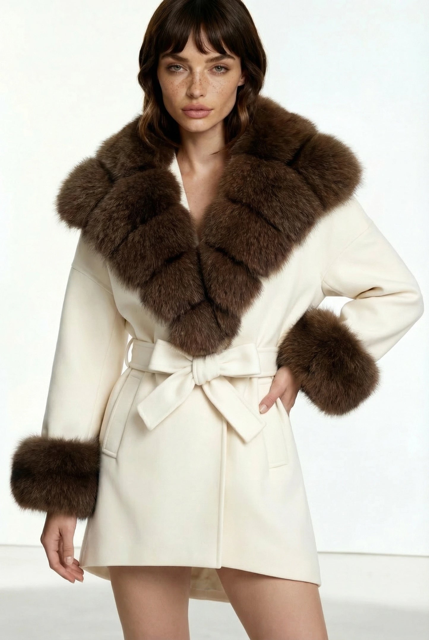 Ofelia Fox Fur Coat