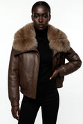 Montechiaro Fox Fur Jacket