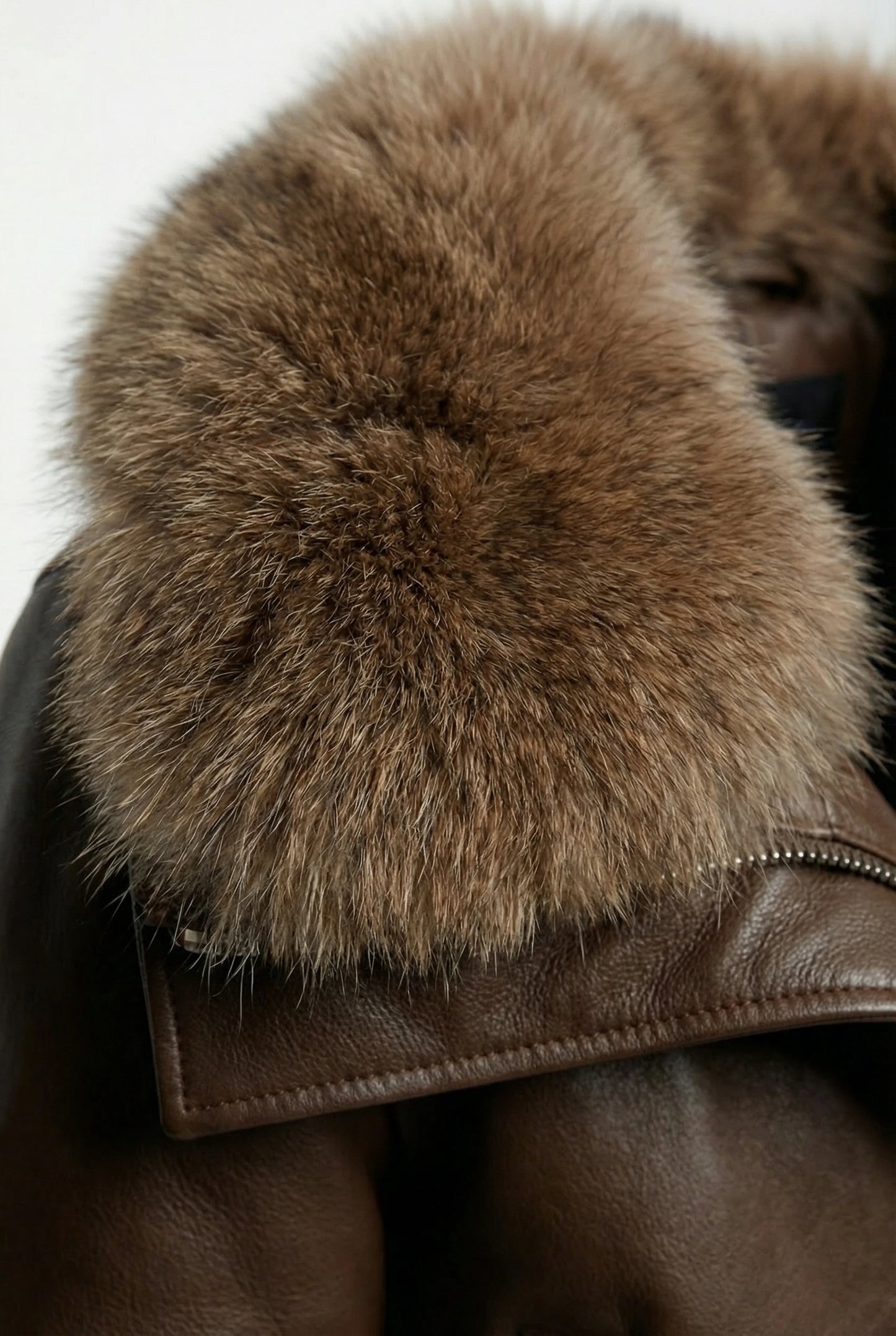 Montechiaro Fox Fur Jacket