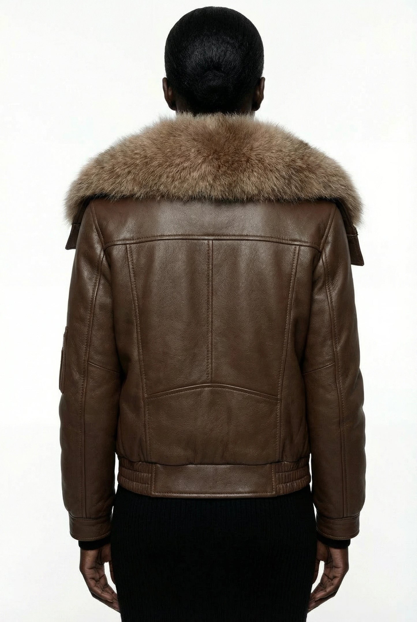 Montechiaro Fox Fur Jacket