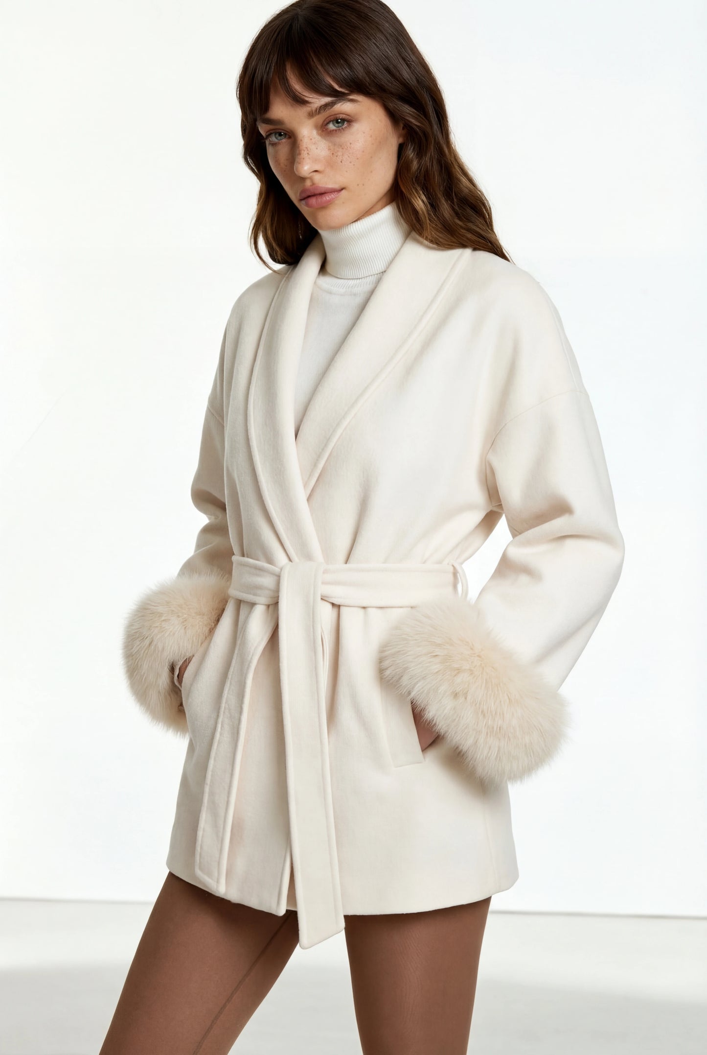 Santa Croce Fox Fur  Coat
