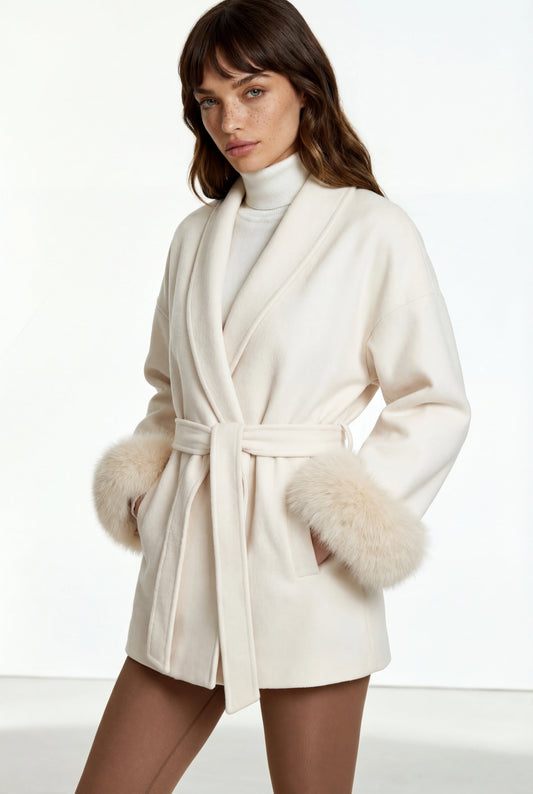 Santa Croce Fox Fur  Coat