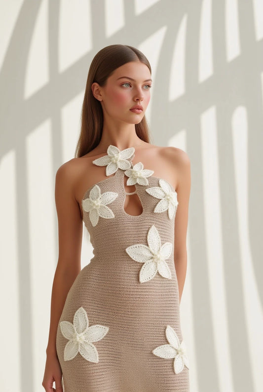 Isabella Crochet Dress