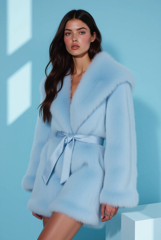 Sky Cream Robe