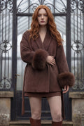 Santa Croce Fox Fur  Coat