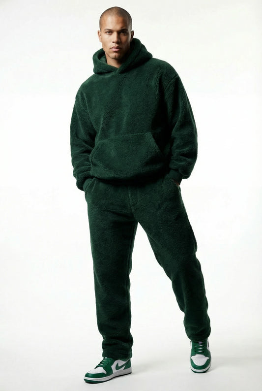 Snow Hare Green Pants