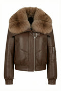 Montechiaro Fox Fur Jacket