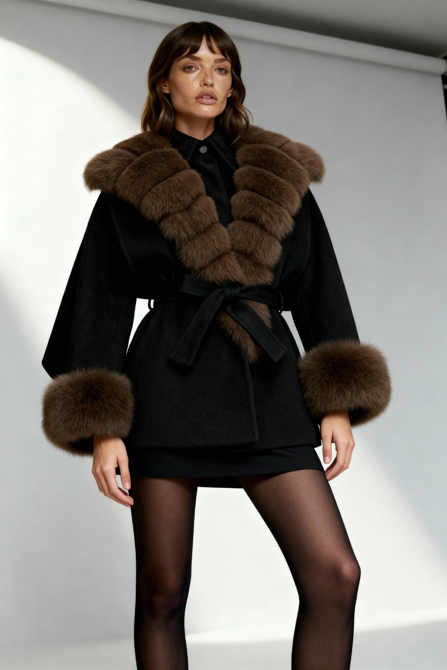 Ofelia Fox Fur Coat