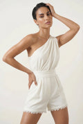 Dune White Jumpsuit