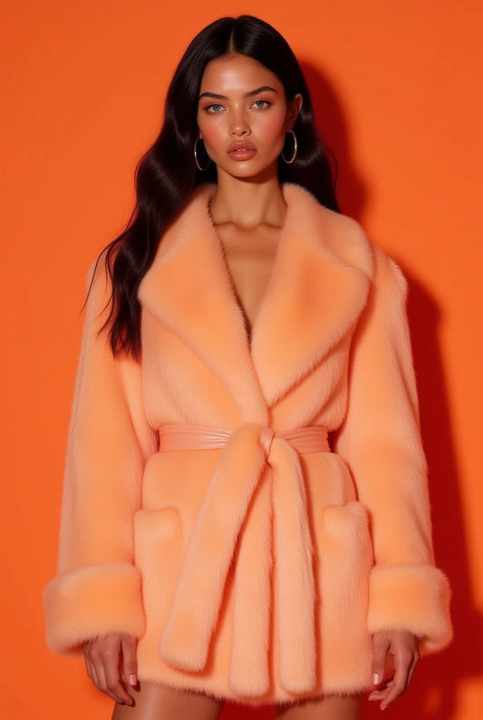 Peach Sorbet Robe