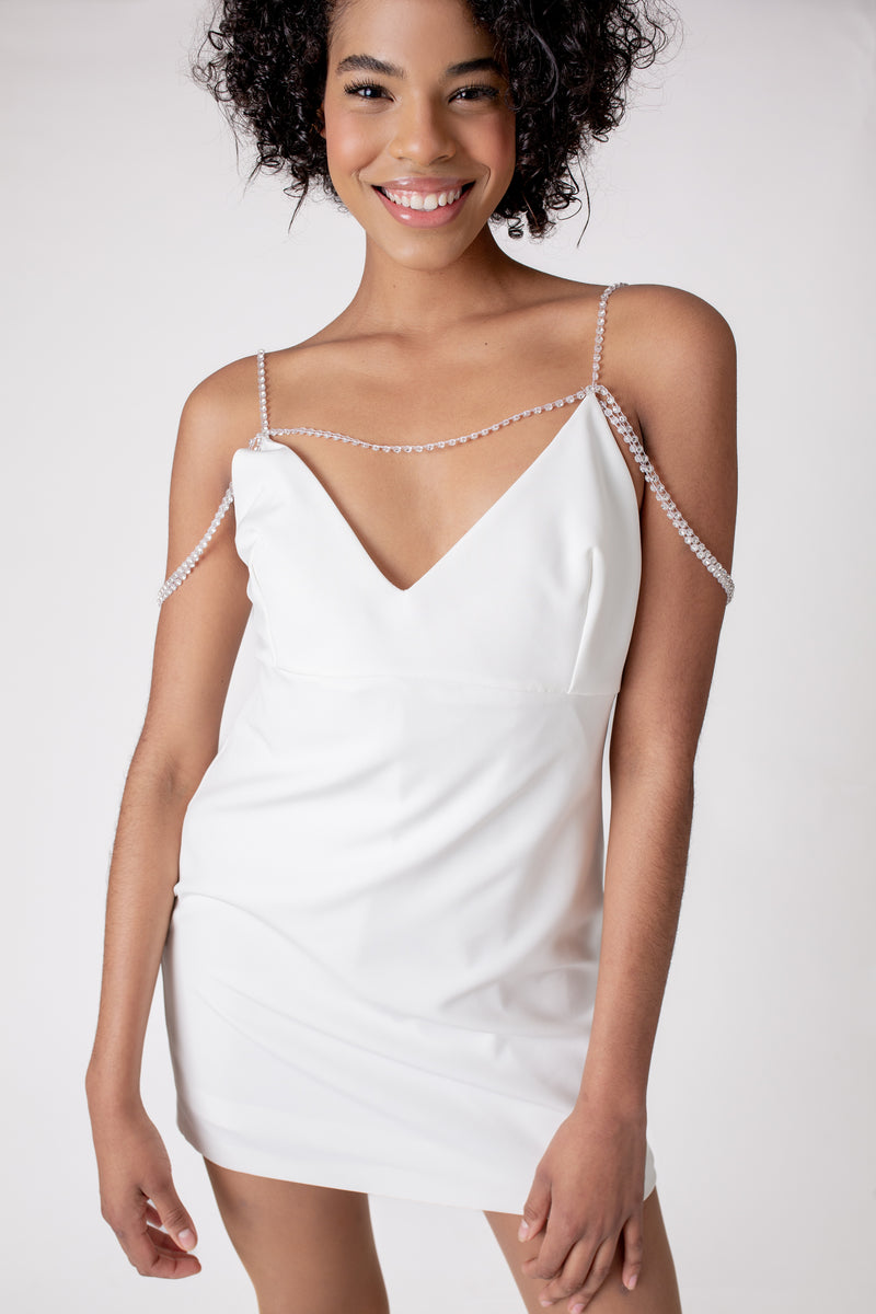 Diana White Dress
